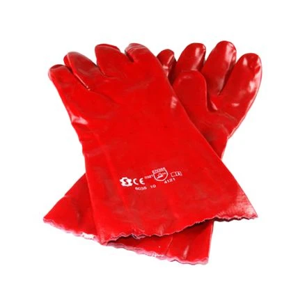 Handschoen PVC Chemie 35cm                                                                          